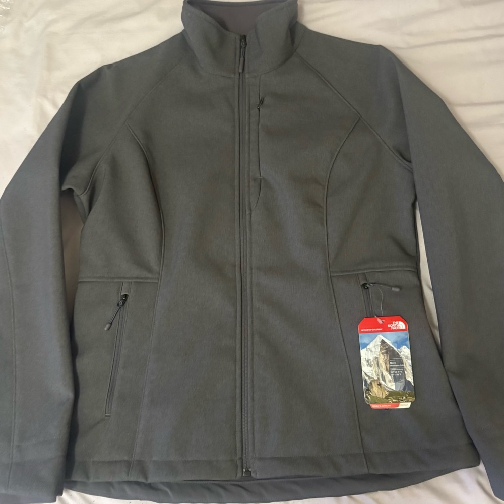 NWT The North Face Apex Bionic 2 Jacket – Rabbit Grey Heather, Large